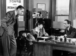 Maltese Falcon, The (1941) - Oficina de Sam Spade 02